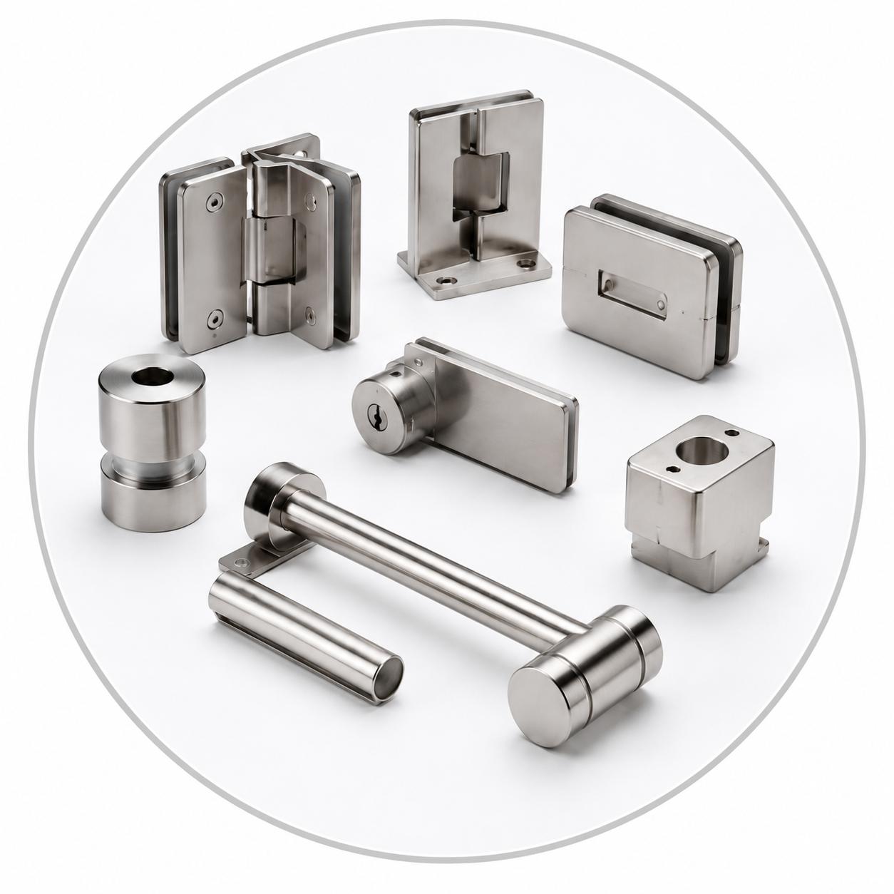 Phụ kiện kính chính hãng, lắp đặt chắc chắn